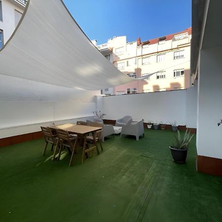 Amplio Y Moderno Piso De 4 Habitaciones Y Terraza Pontevedra Esterno foto