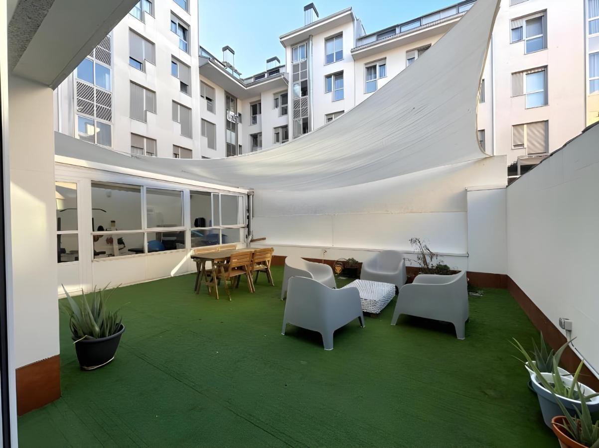 Amplio Y Moderno Piso De 4 Habitaciones Y Terraza Pontevedra Esterno foto